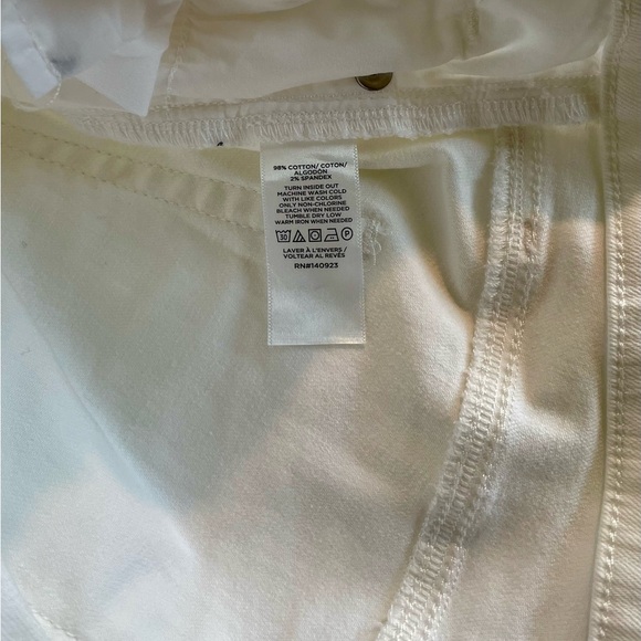 Anne Taylor The Loft White Flare Denim - Picture 5 of 6